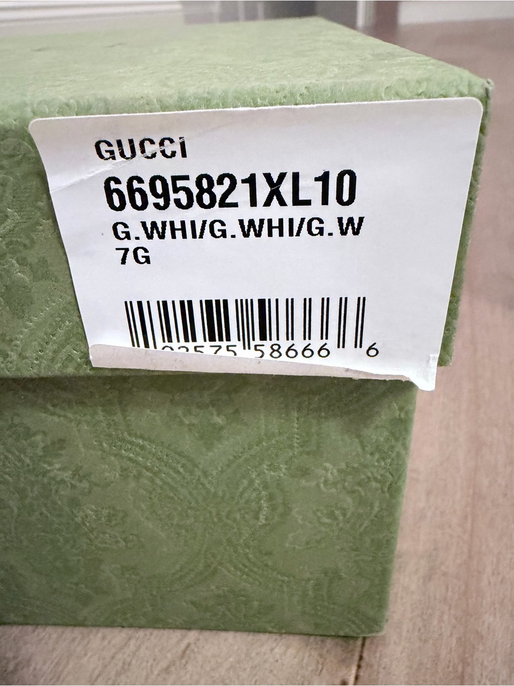 Gucci White Leather Low-Top Platform Sneaker men’s - Picture 7 of 8